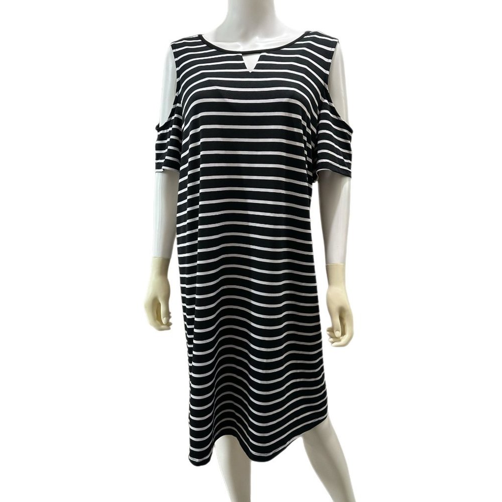 Signature Collection Avon Women’s 1X ( 18W-20W ) Cold Shoulder Dress RN 150708